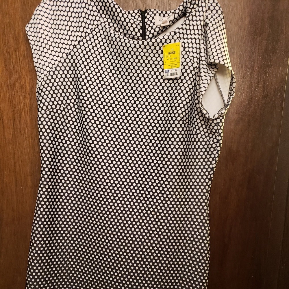 Black and white dress